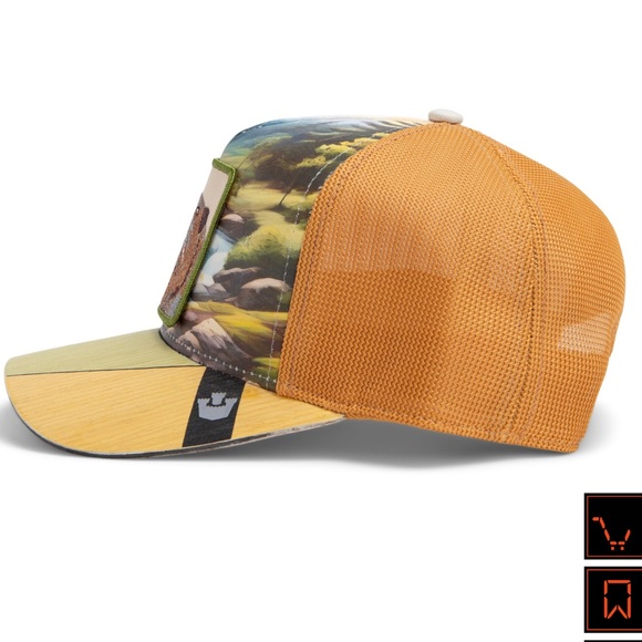 ⭐️NIB Limited Edition Goorin Brothers “Eager” Beaver Trucker Hat - Picture 4 of 7